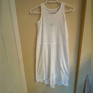 Gap girls white cotton dress size L/10